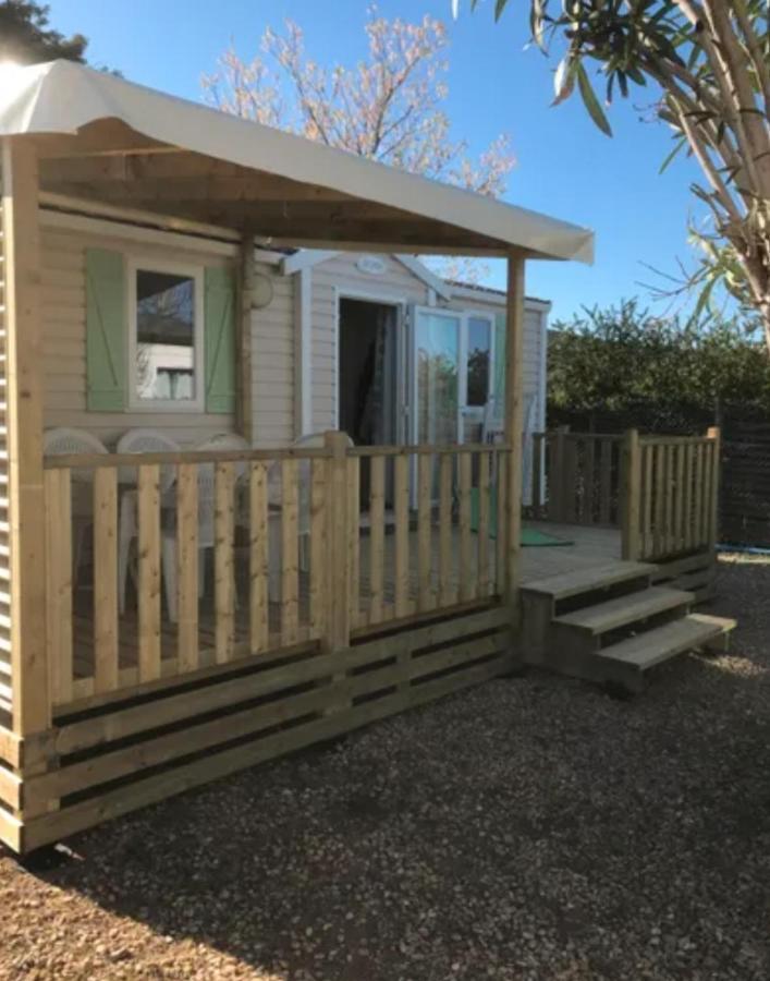 Mobile Home Tout Confort Climatise 4 A 6 Personnes Camping Les Salins De La Gardiole Ancien Camping De L'Europe A Vic La Gardiole Extérieur photo